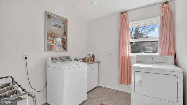 a view of a yard with trees