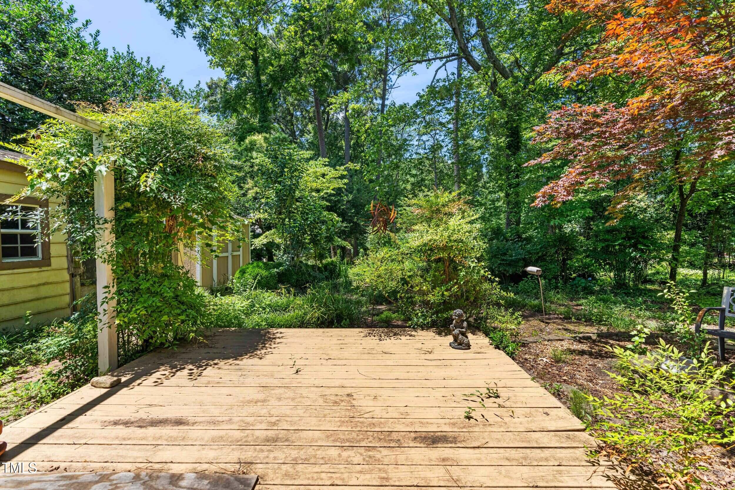 2143 Ridge Road Raleigh, NC 27607 - Photo 33 of 40 a view of backyard space