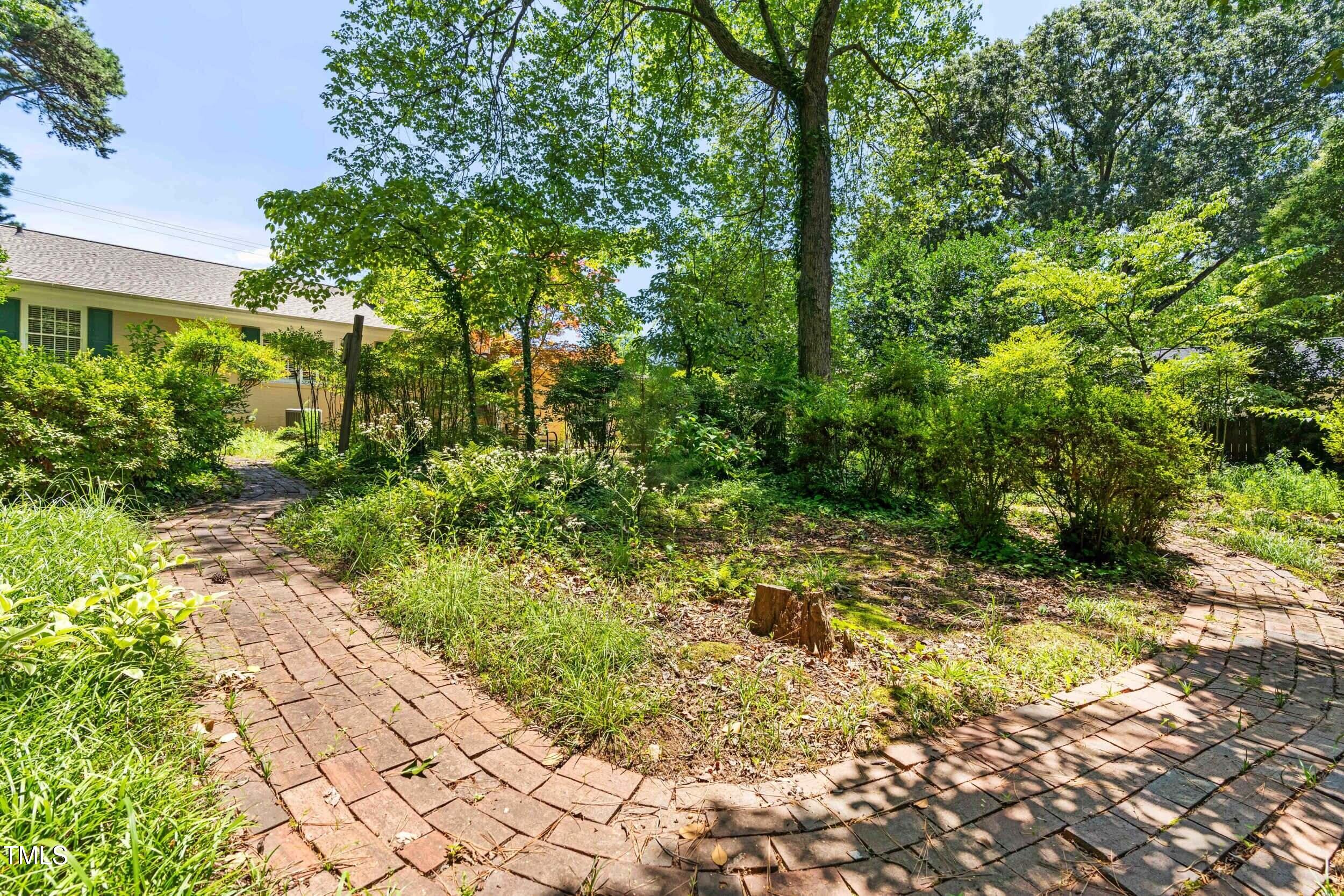 2143 Ridge Road Raleigh, NC 27607 - Photo 38 of 40 a view of a garden with plants