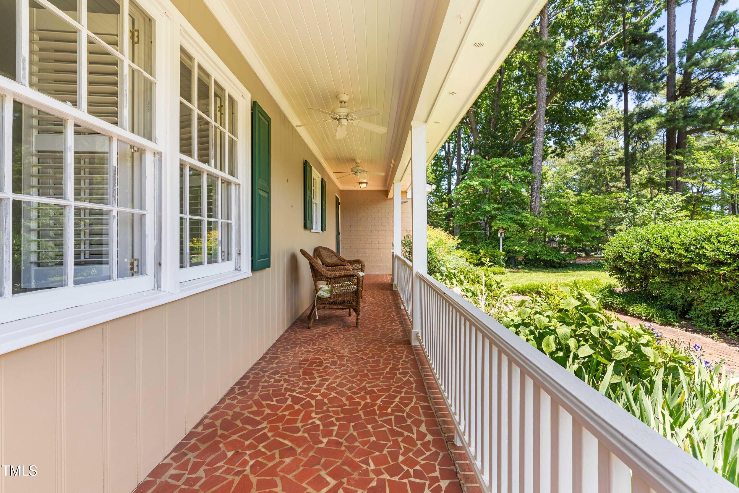 2143 Ridge Road Raleigh, NC 27607 - Photo 5 of 40 a view of balcony with furniture