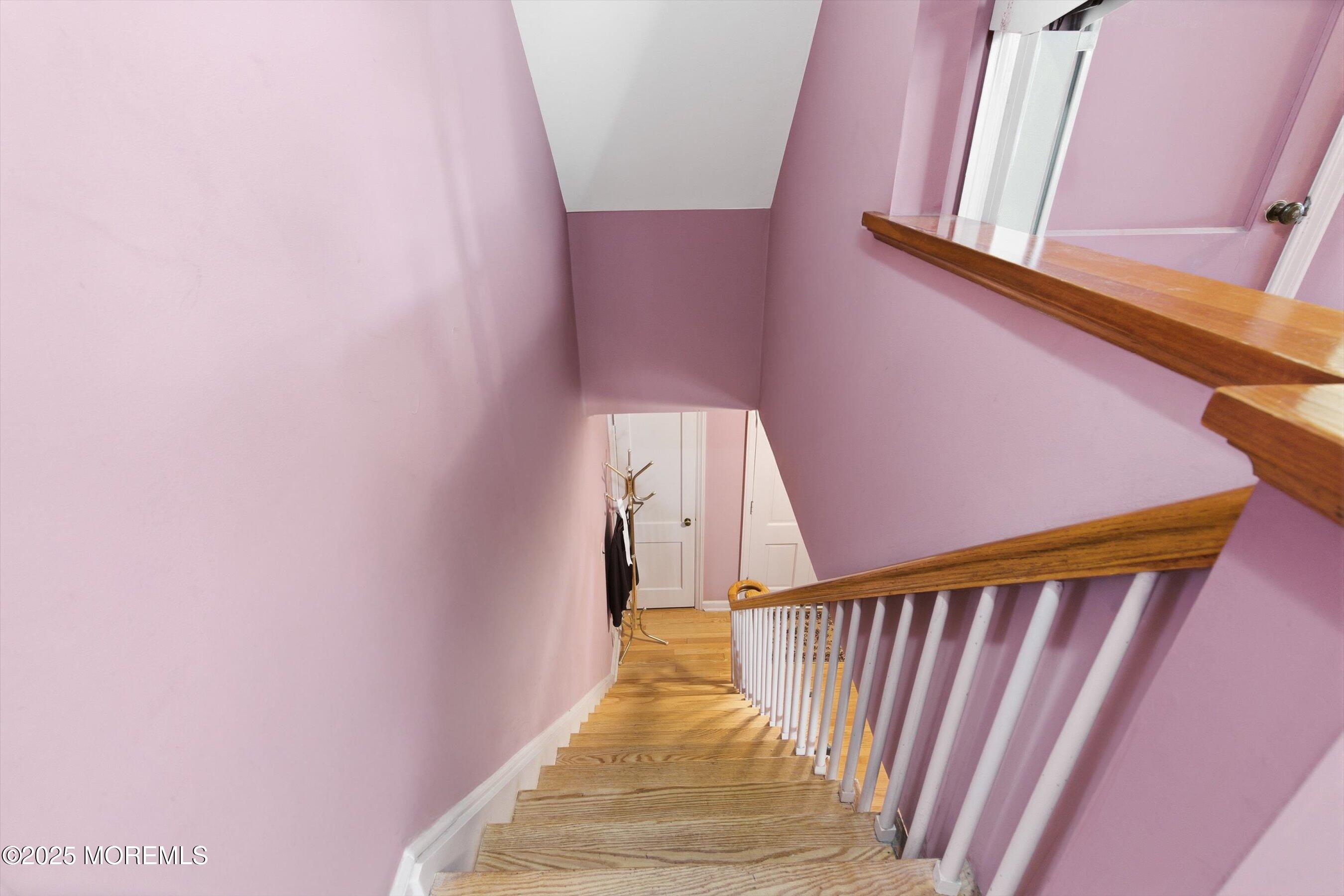 69 Harvard Road Fair Haven, NJ 07704 - Photo 16 of 30 a view of a staircase