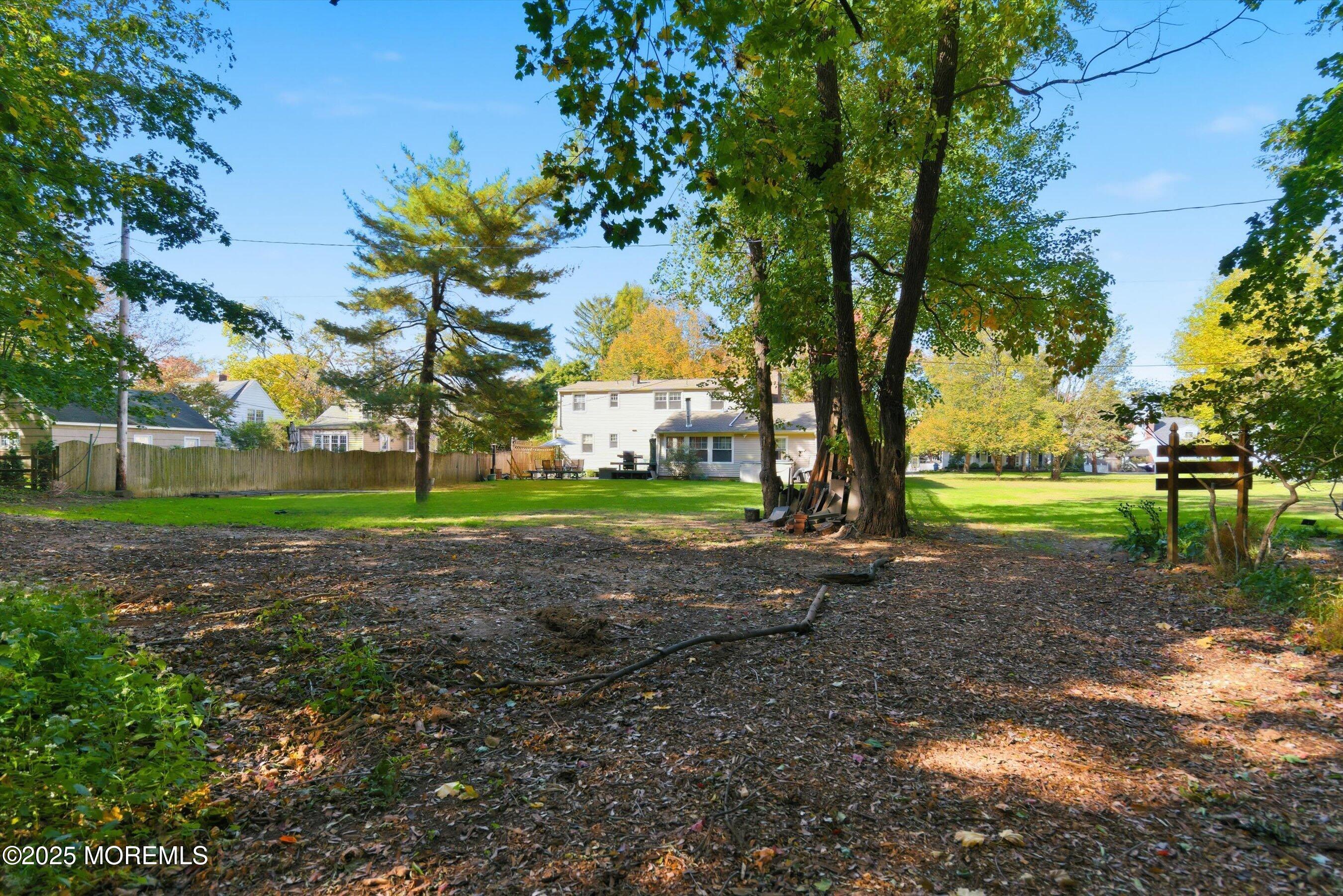 69 Harvard Road Fair Haven, NJ 07704 - Photo 27 of 30 a view of backyard with green space