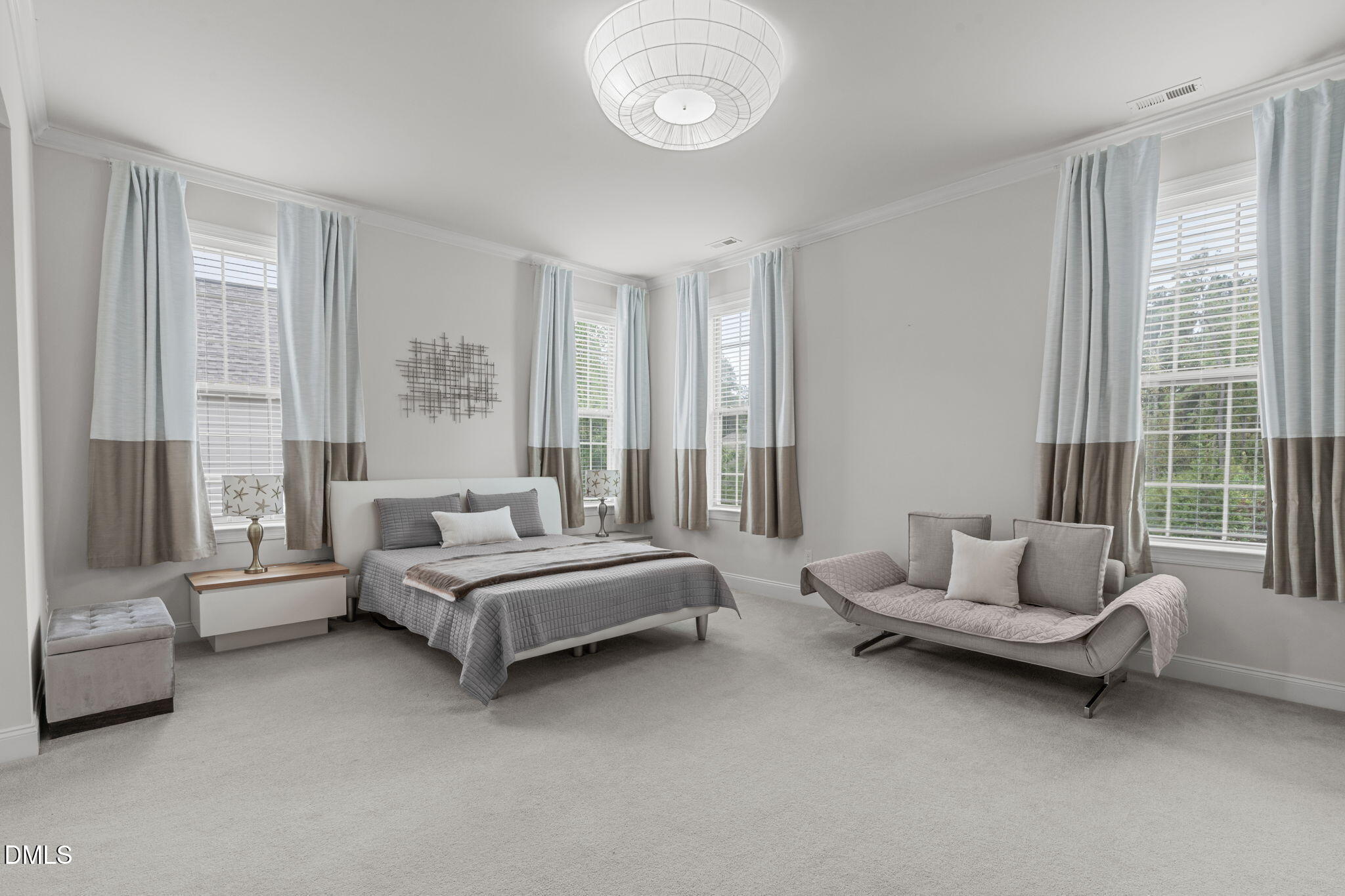 2613 Beckwith Road Apex, NC 27523 - Photo 32 of 73 a living room with furniture and a large window