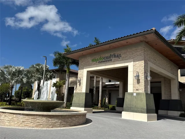 front view of the house with a view