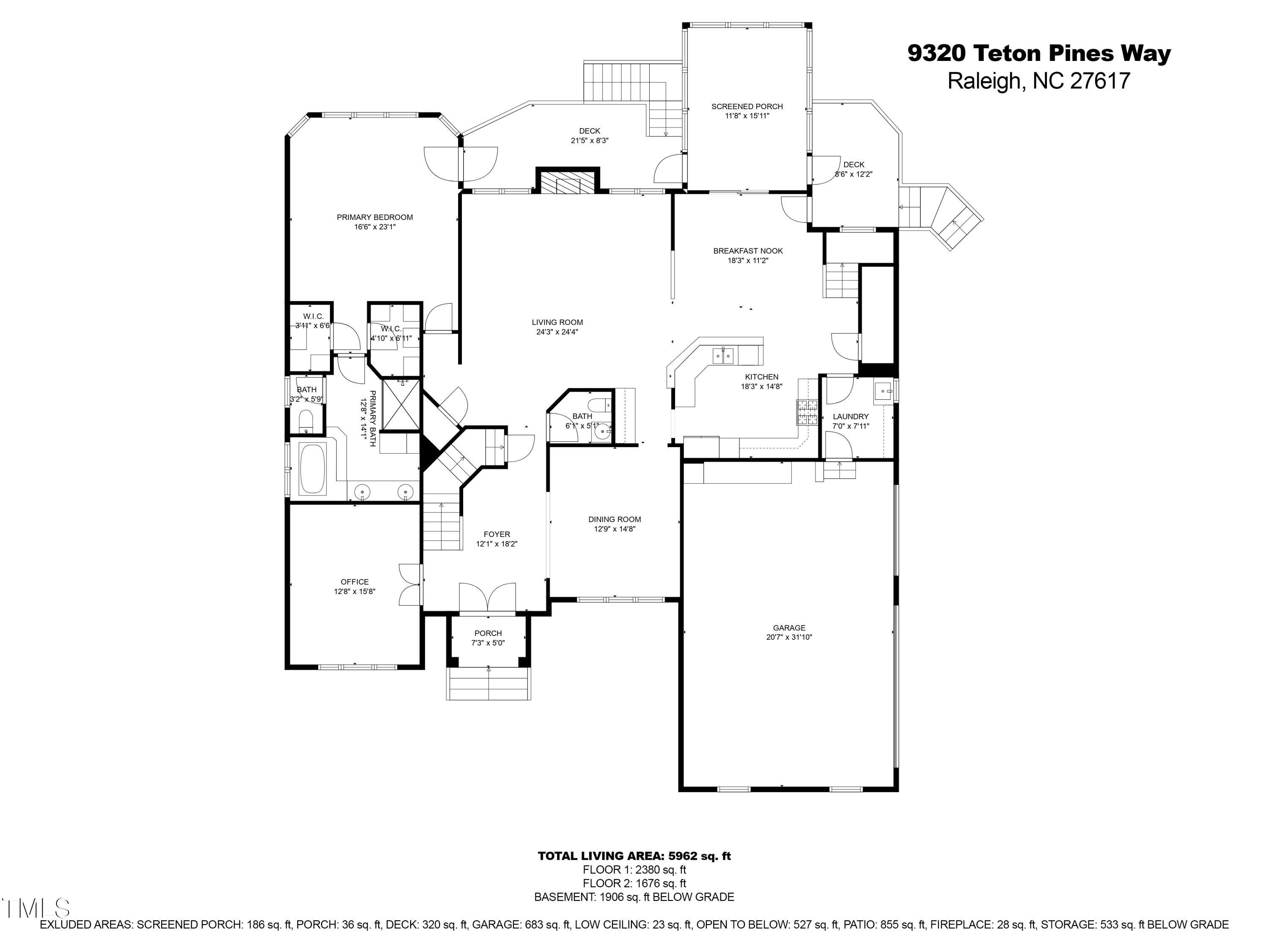 9320 Teton Pines Way Raleigh, NC 27617 - Photo 92 of 94 Main level
