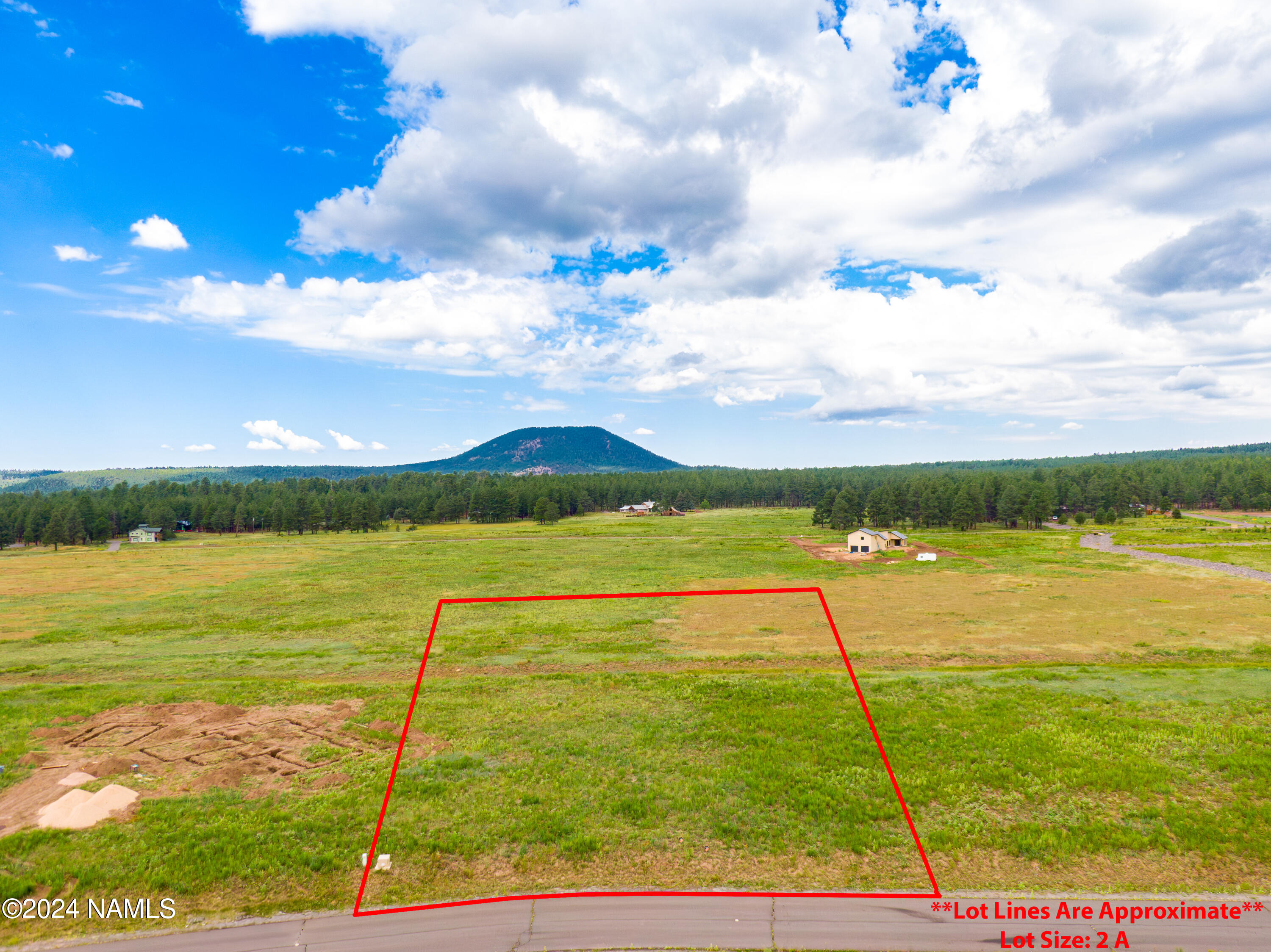 8914 Ranch At The Peaks Way Flagstaff, AZ 86001 - Photo 21 of 25 Aerial Lot View