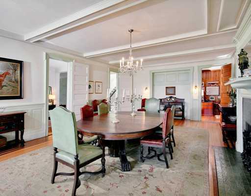 Undisclosed Address Darien, CT 06820 - Photo 6 of 9 a view of a dining room with furniture