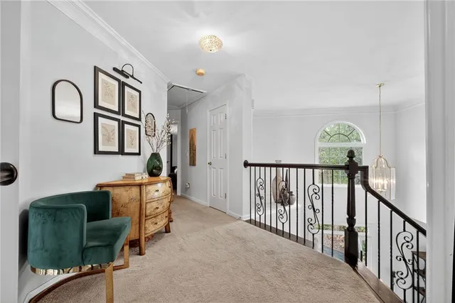 a view of a porch with furniture