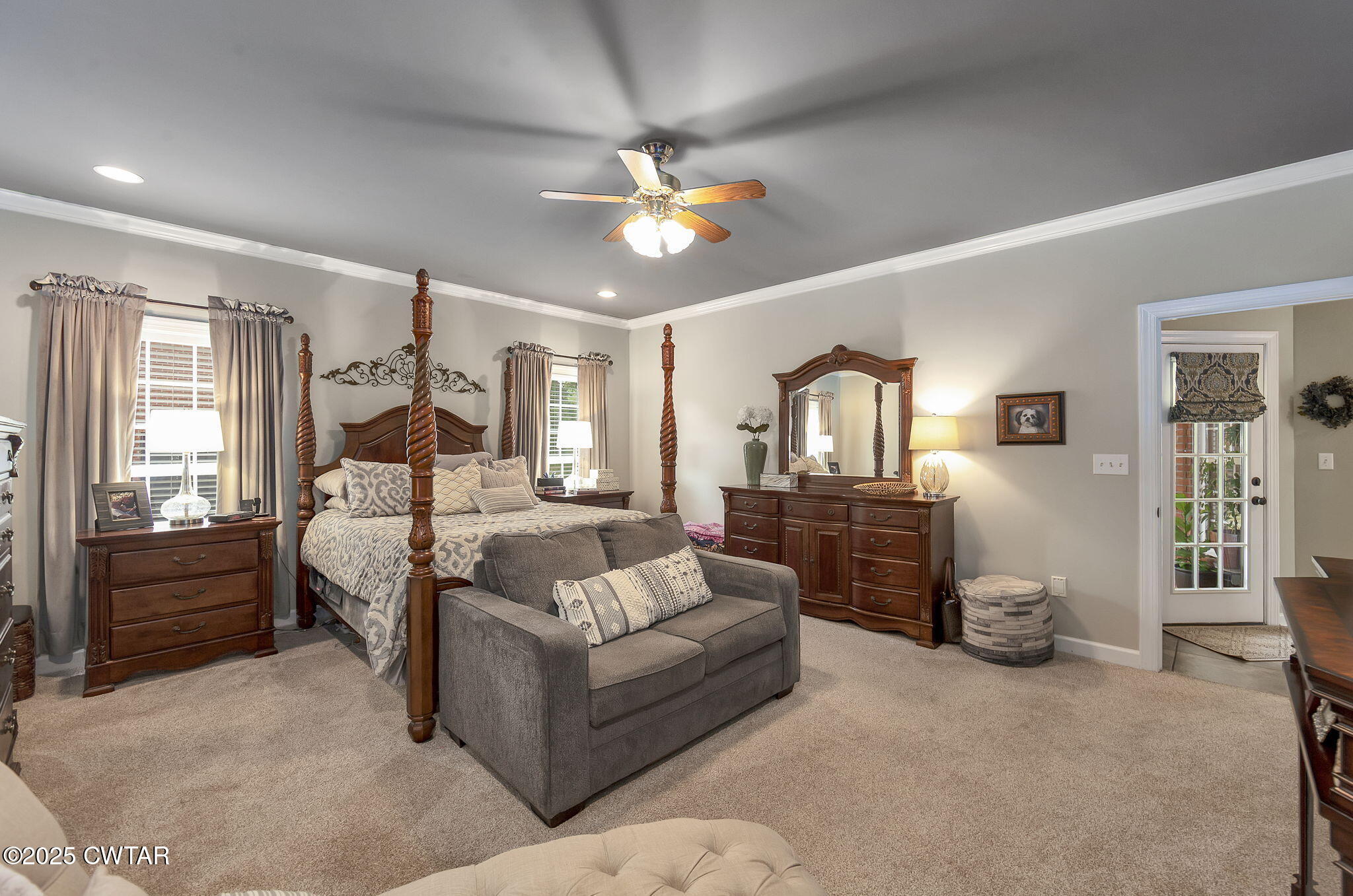 180 Medon Malesus Road Medon, TN 38356 - Photo 19 of 73 a bed room with furniture and wooden floor