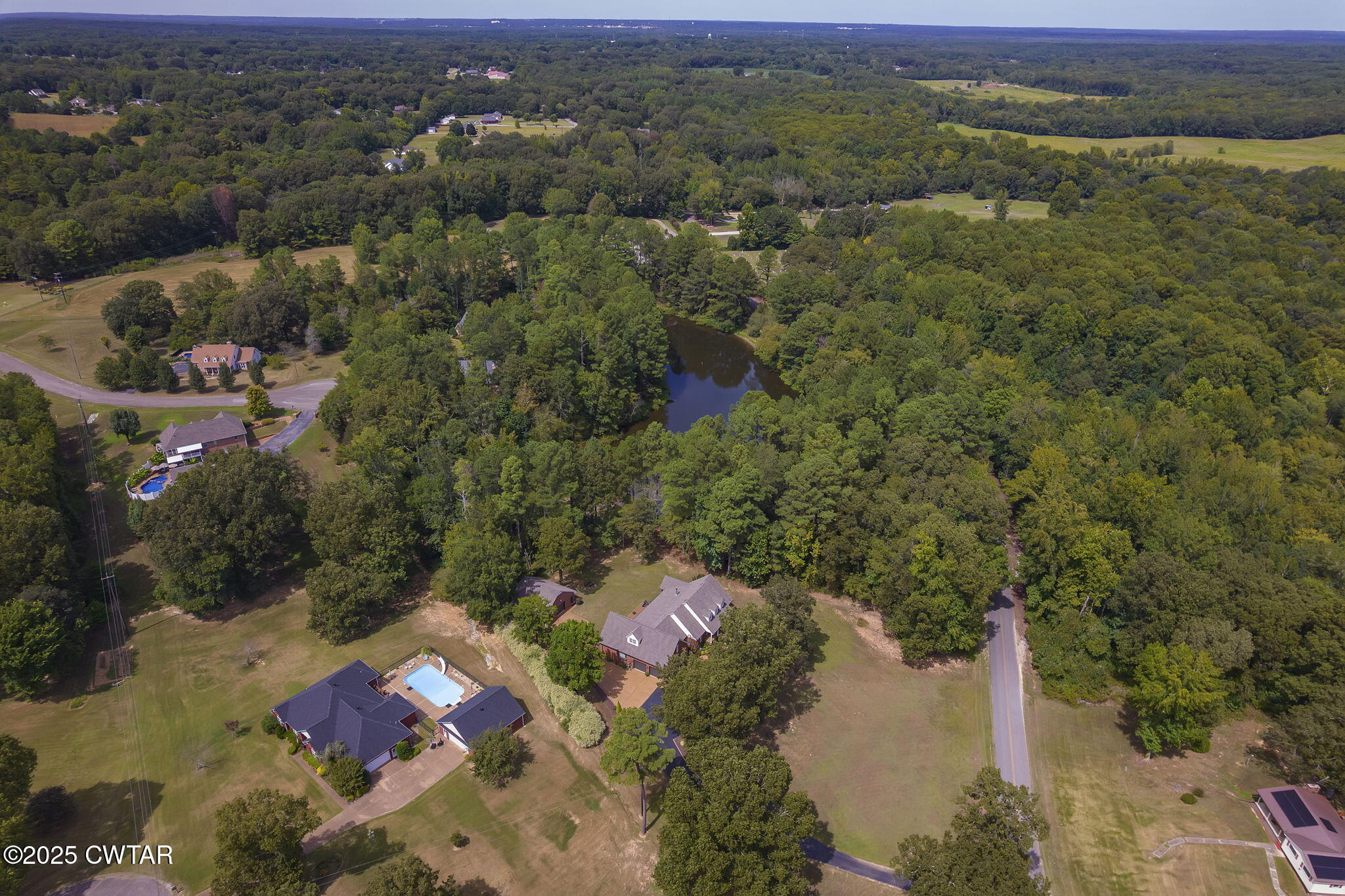 180 Medon Malesus Road Medon, TN 38356 - Photo 44 of 73 an aerial view of a houses with outdoor space