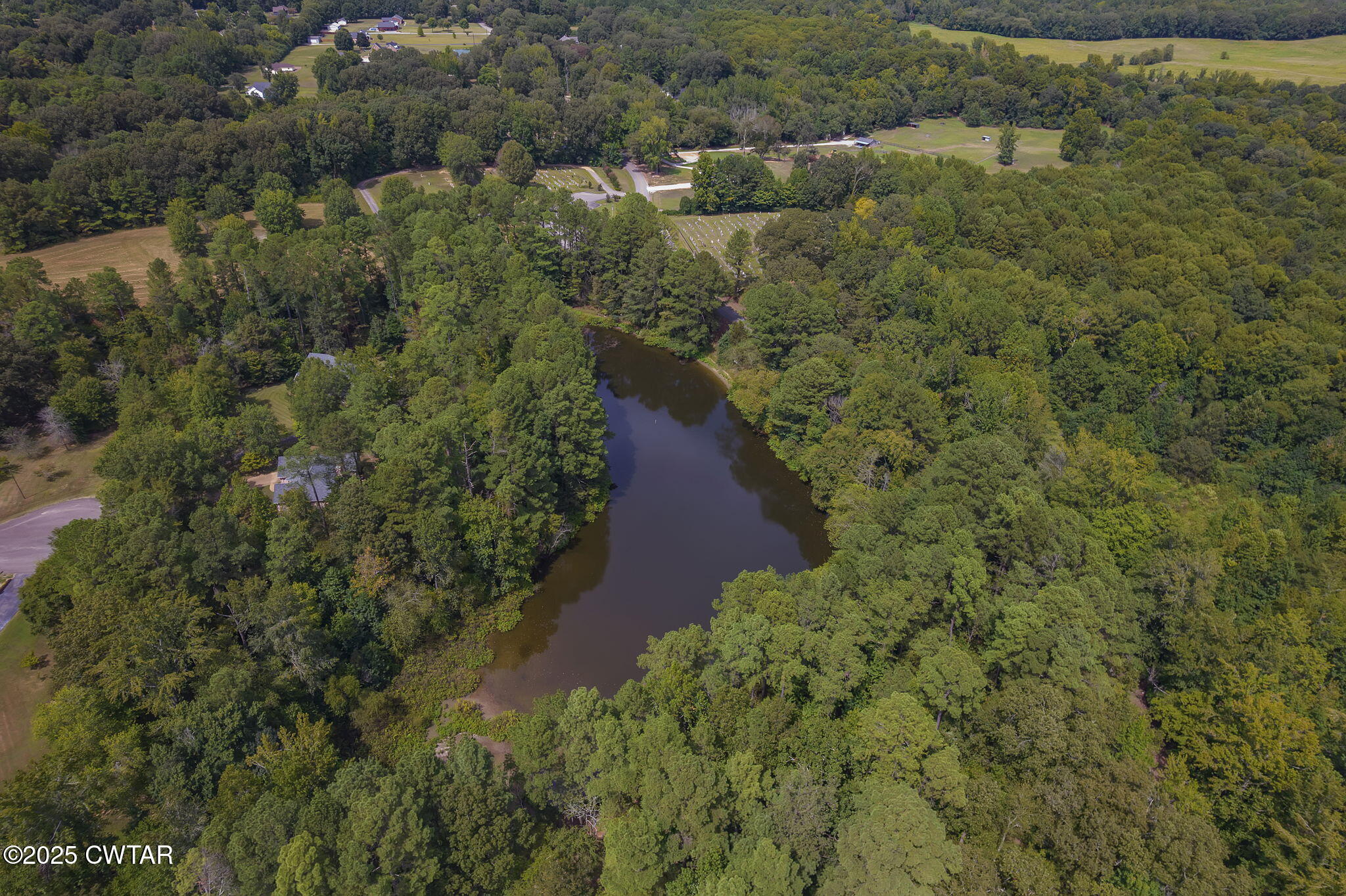 180 Medon Malesus Road Medon, TN 38356 - Photo 45 of 73 an aerial view of residential house with outdoor space