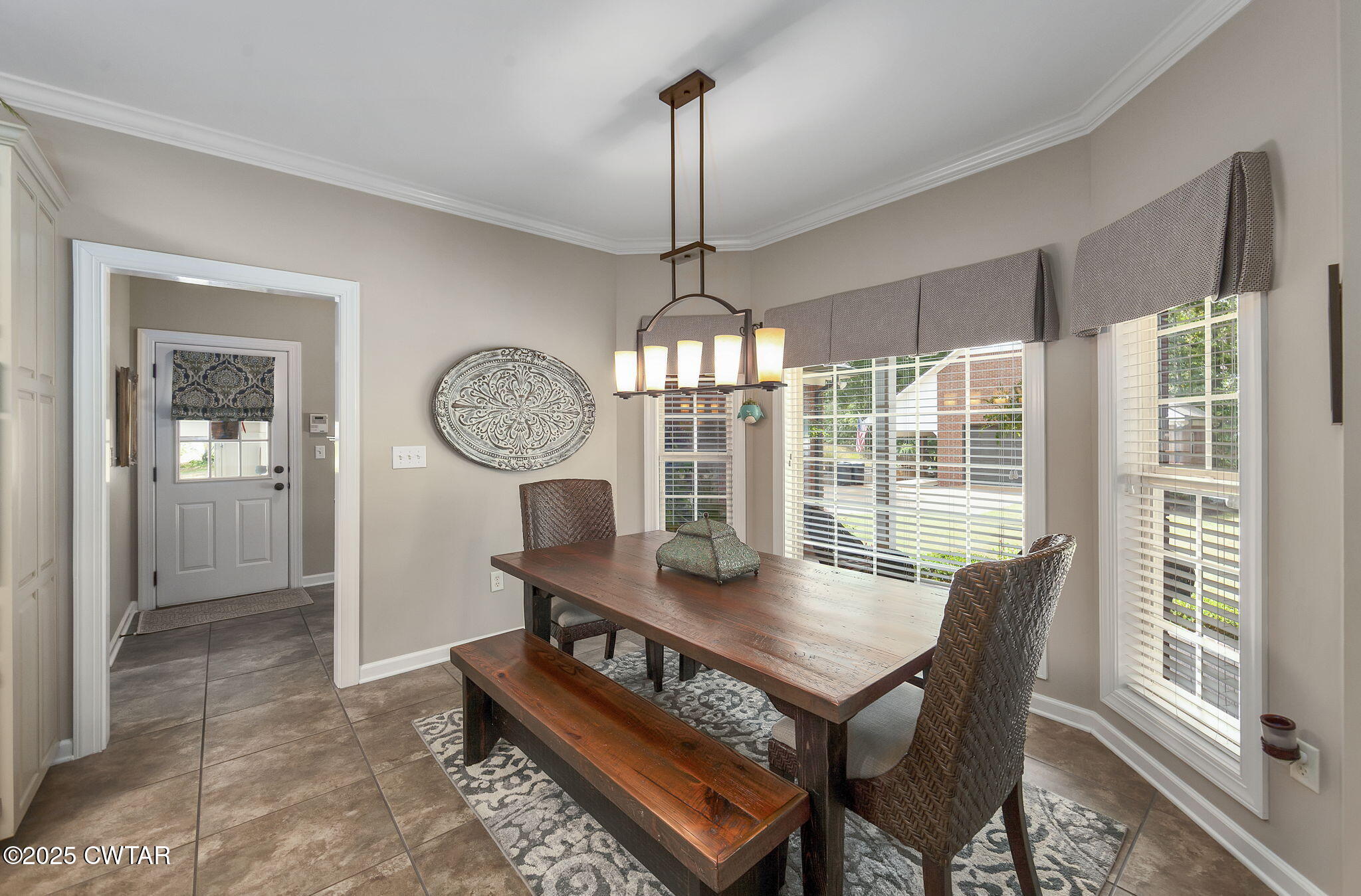 180 Medon Malesus Road Medon, TN 38356 - Photo 10 of 73 a view of a dining room with furniture window and wooden floor