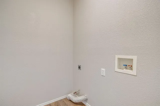 a wall with a painting on it