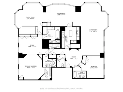 a picture of a floor plan