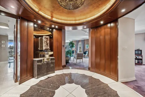 a view of lobby area