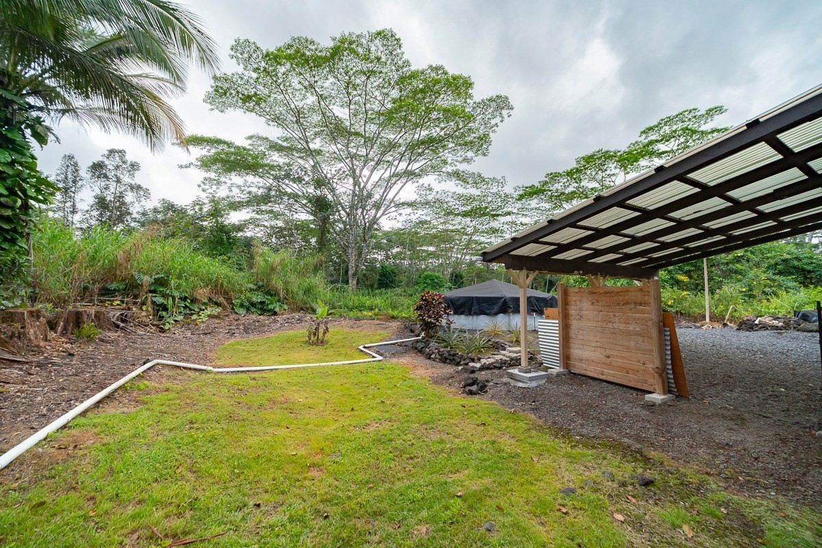 14-3508 Waimea Road Pahoa, HI 96778 - Photo 16 of 21 a view of a backyard with swimming pool