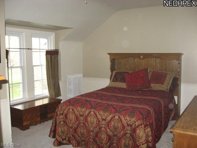 7407 Cedar Road Chesterland, OH 44026 - Photo 16 of 25 One of the 5 bedrooms. Neutral carpeting has recently been installed in the hallway & bedrooms.