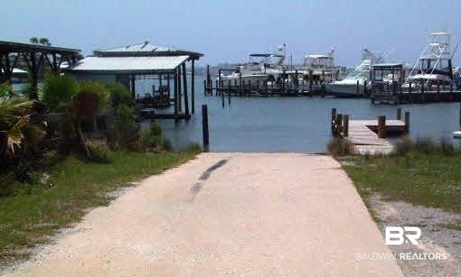 28269 Canal Road Orange Beach, AL 36561 - Photo 4 of 4 Concrete Boat Launch with Pier