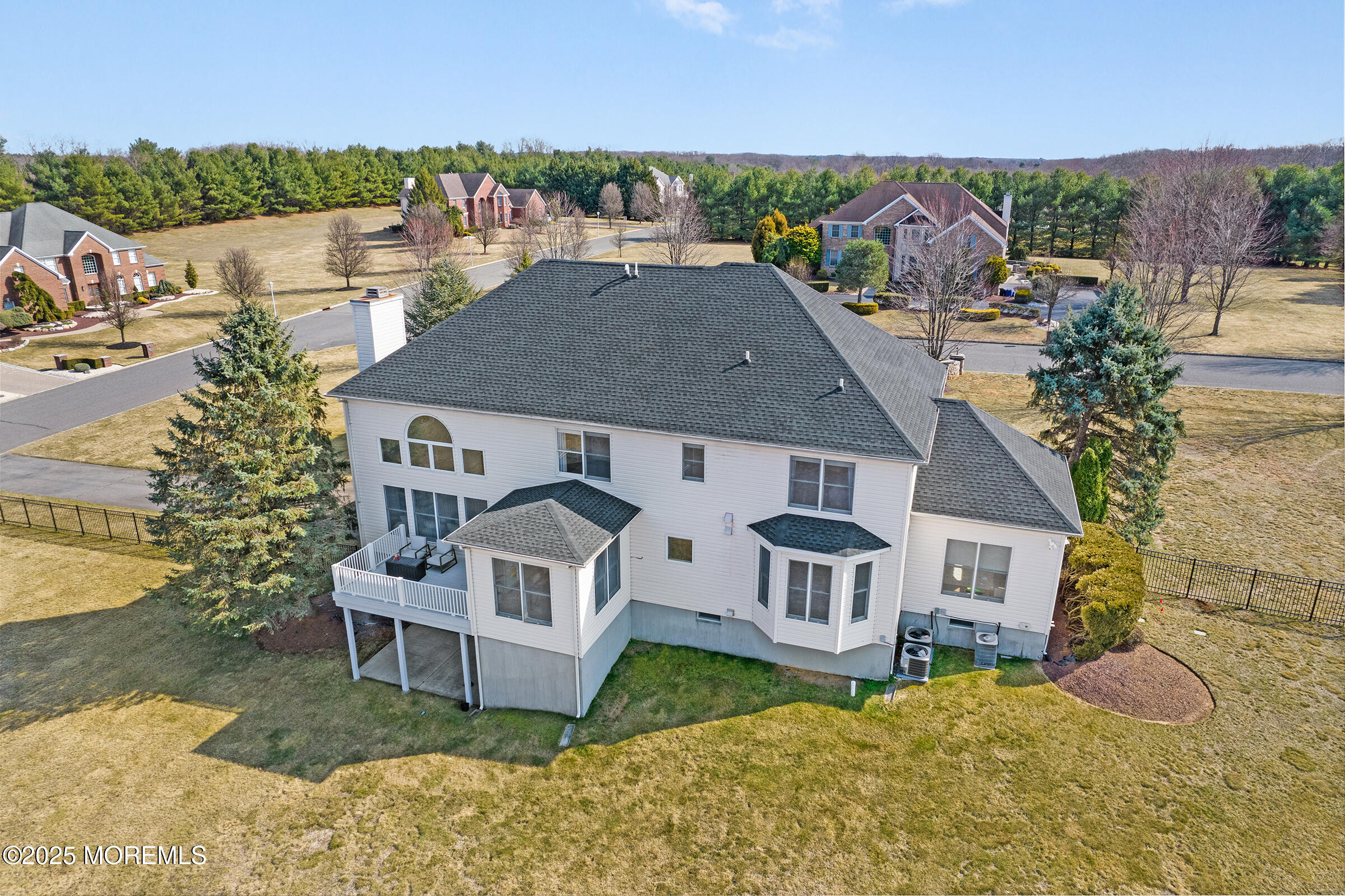 57 Moore Road Marlboro, NJ 07746 - Photo 46 of 53 an aerial view of a house with a yard