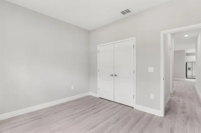 wooden floor in an empty room
