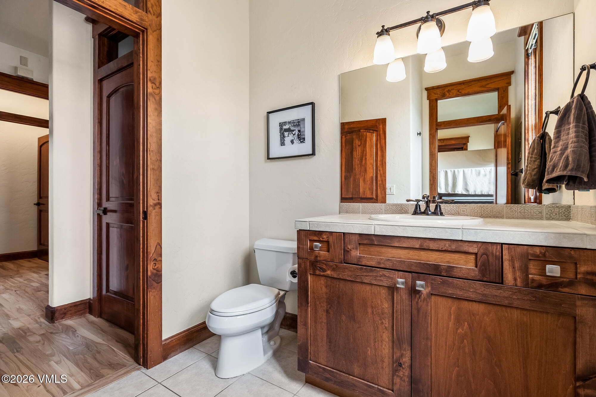 32 Newquist Street Eagle, CO 81631 - Photo 16 of 57 a bathroom with a toilet a sink and a mirror