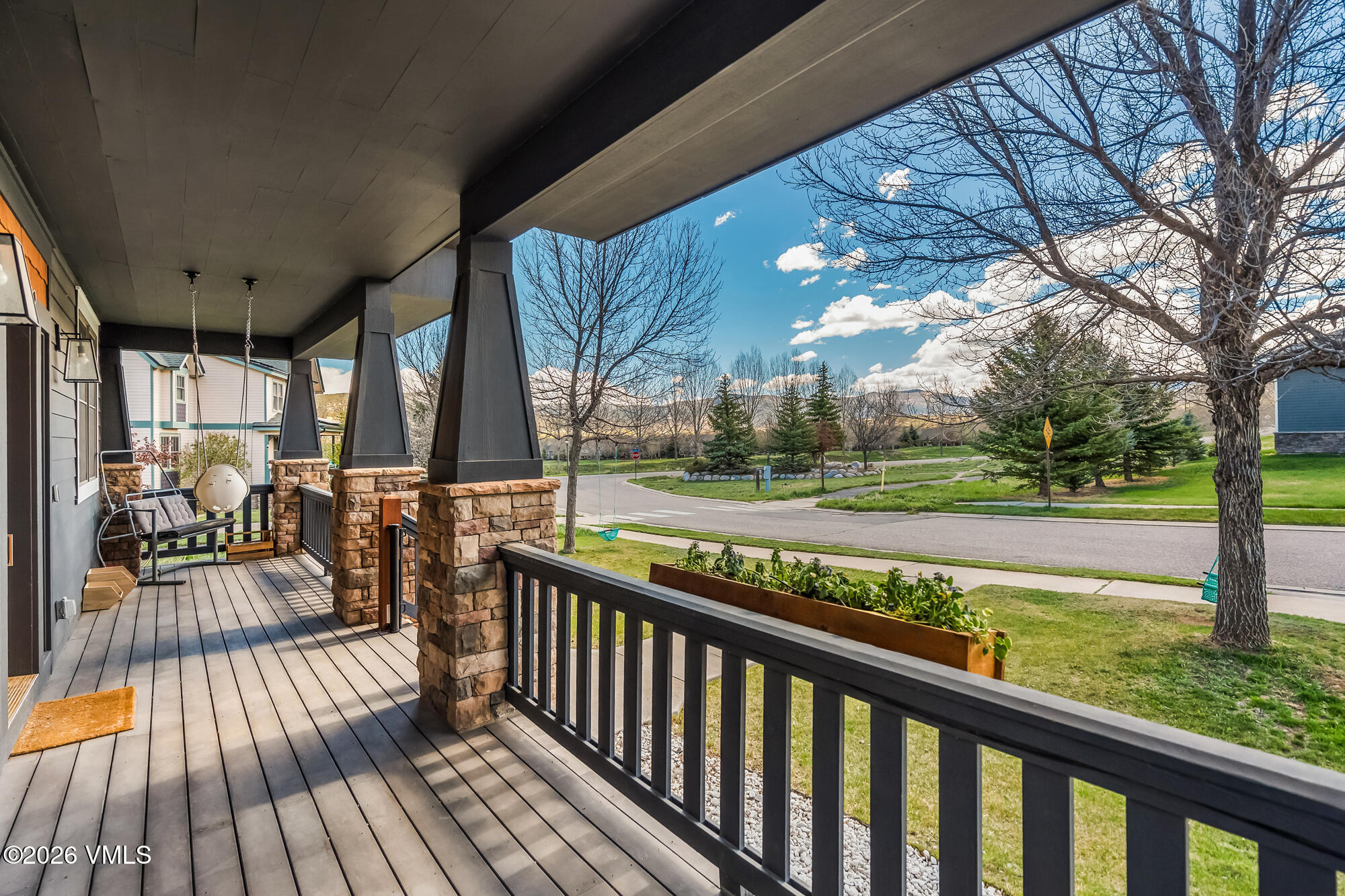 32 Newquist Street Eagle, CO 81631 - Photo 40 of 57 a view of a balcony with wooden floor
