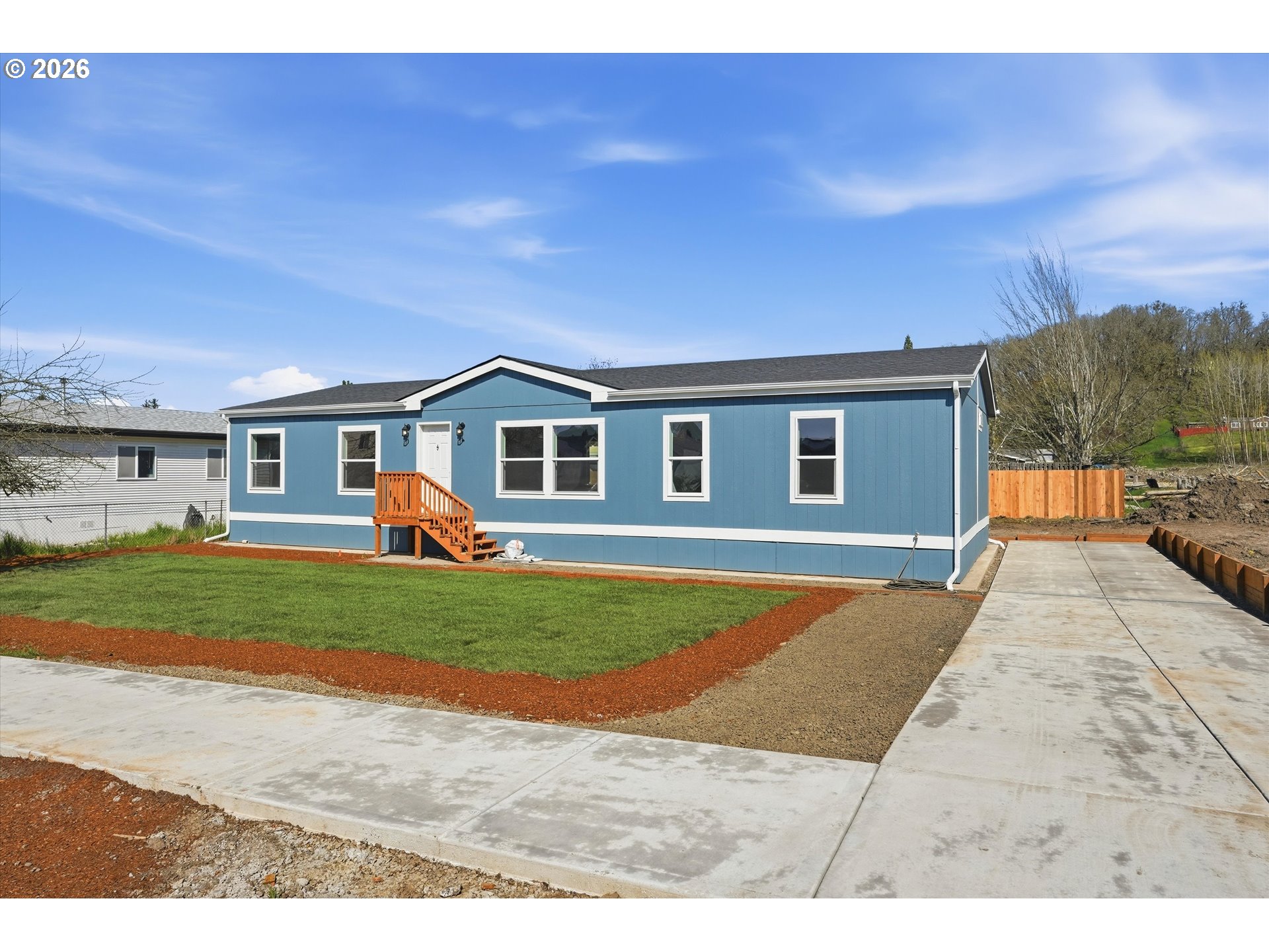 412 Rosedell Street Amity, OR 97101 - Photo 4 of 38 a view of a yard in front of a house
