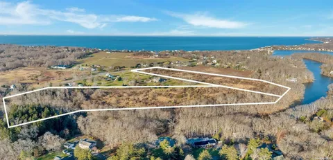 a view of a city with ocean view