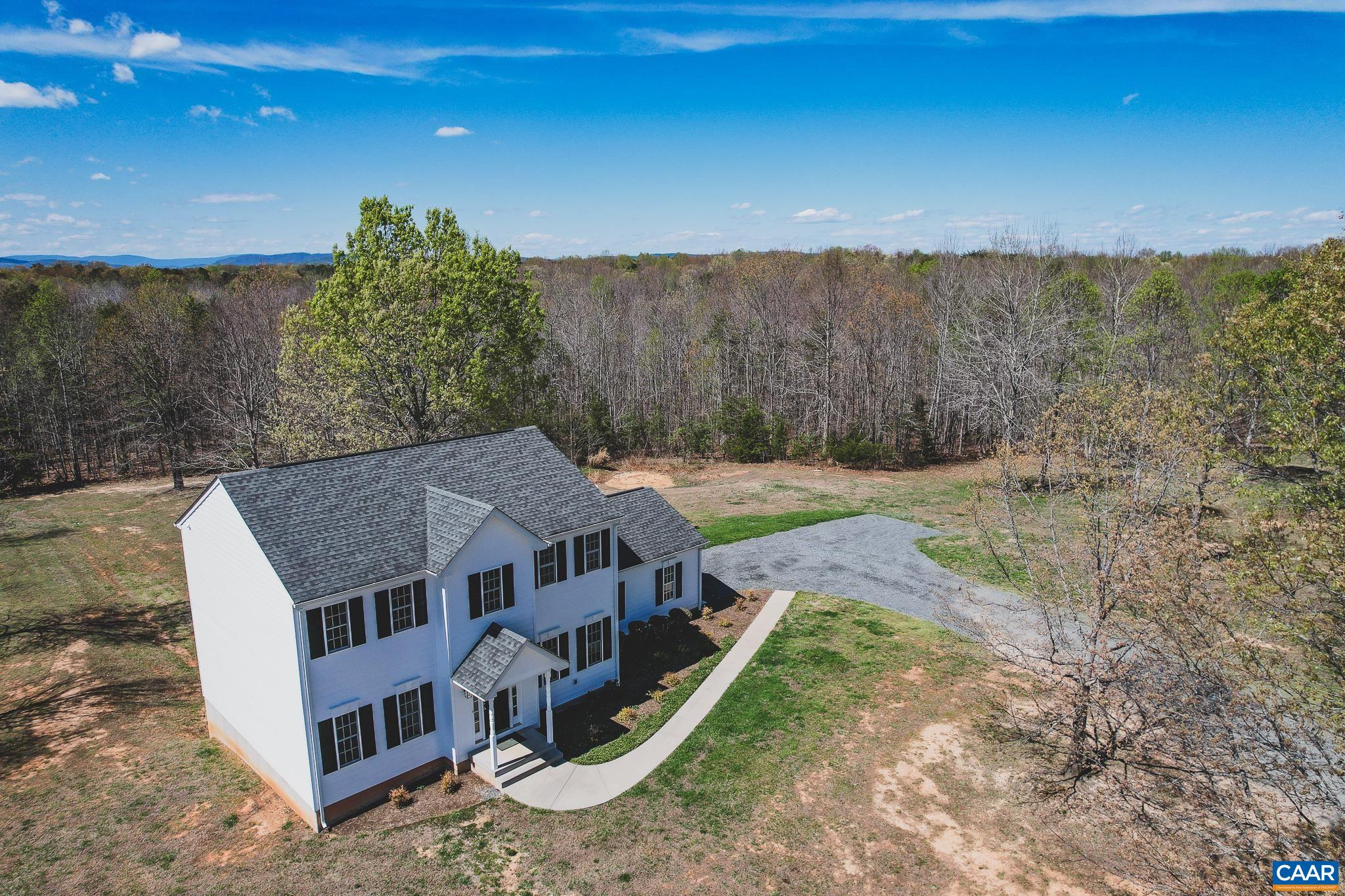 6518 Jefferson Mill Road Scottsville, VA 24590 - Photo 12 of 60 an aerial view of a house
