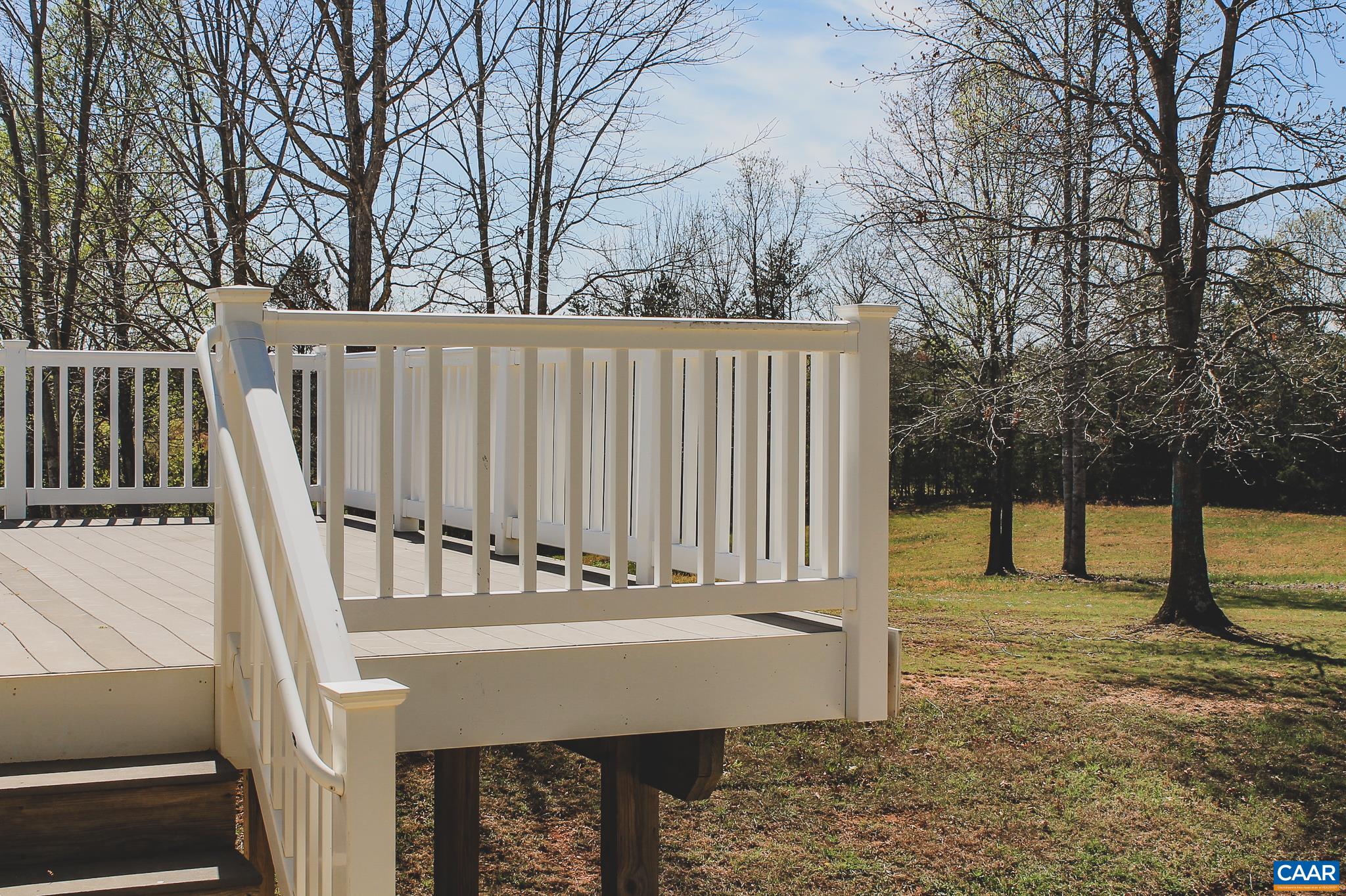 6518 Jefferson Mill Road Scottsville, VA 24590 - Photo 53 of 60 a view of a small yard with wooden fence