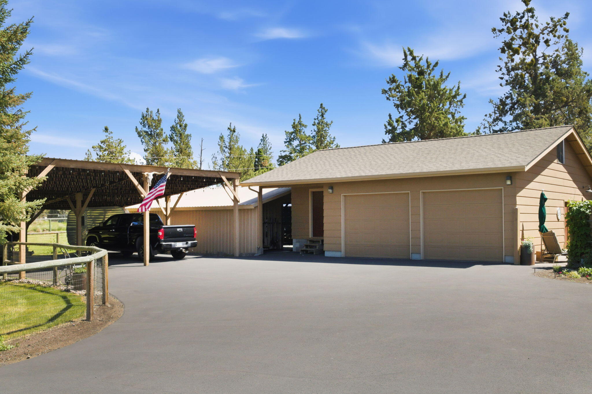 22539 Martee Lane Bend, OR 97701 - Photo 45 of 54 a view of a house with a garage
