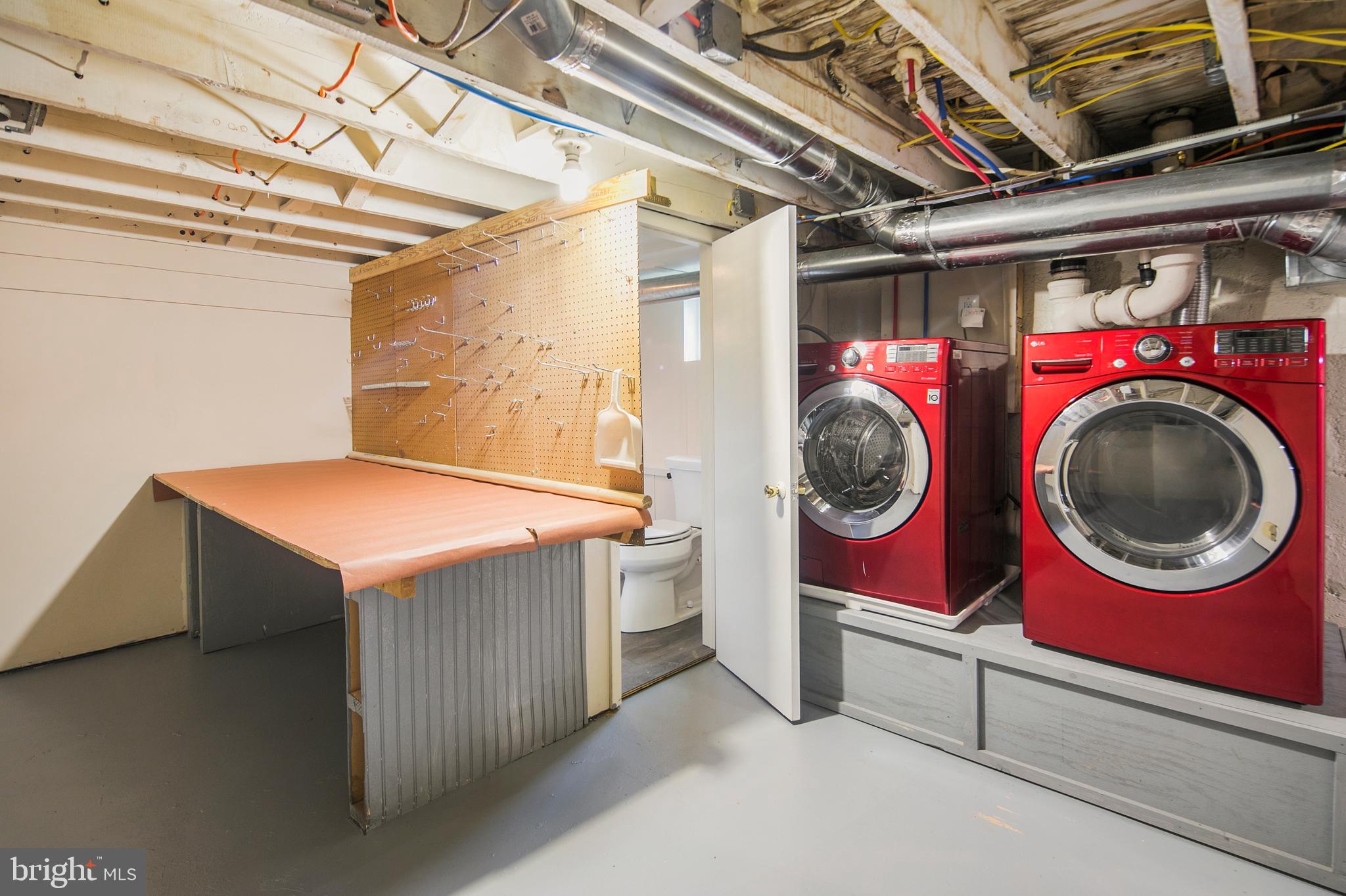 731 Trail Avenue Frederick, MD 21701 - Photo 26 of 31 Lower level workshop and laundry area