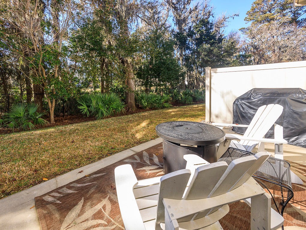 802 Reserve Lane St. Simons Island, GA 31522 - Photo 34 of 48 View from patio