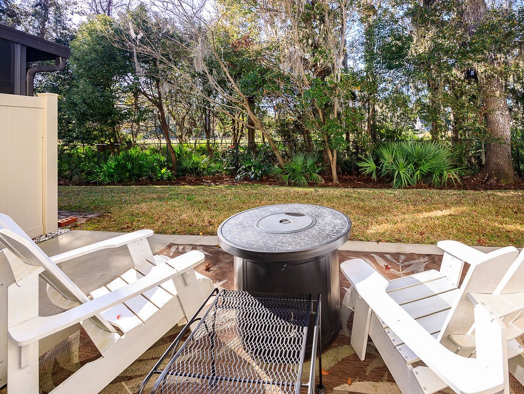 802 Reserve Lane St. Simons Island, GA 31522 - Photo 7 of 48 View from patio of the golf course