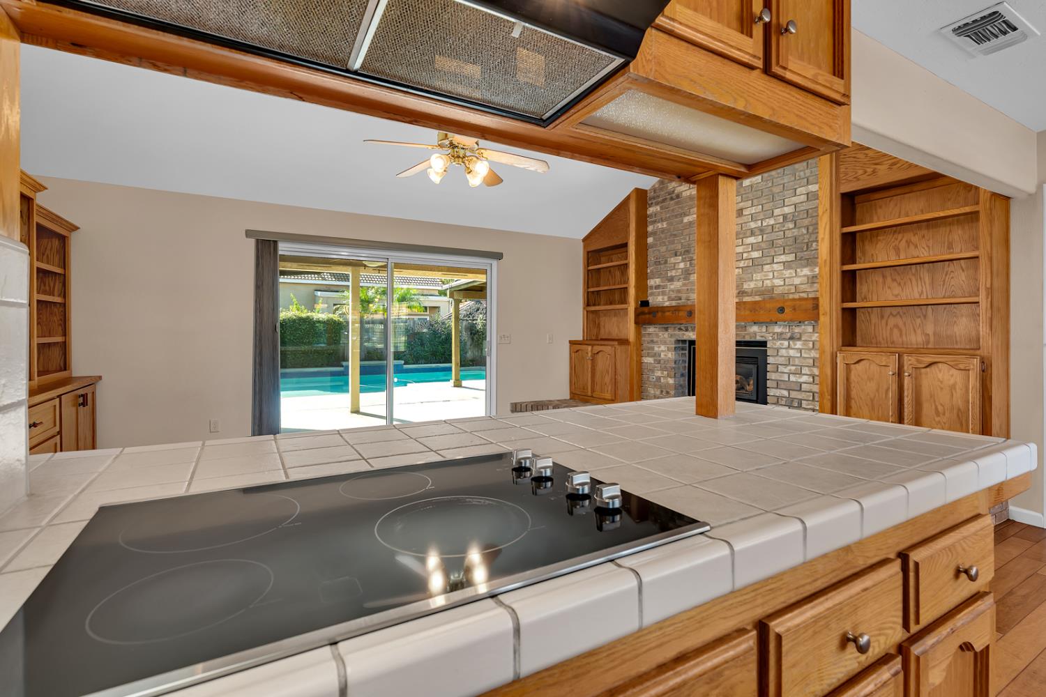 2352 Frederick Way Madera, CA 93637 - Photo 28 of 39 a kitchen with a sink and large window