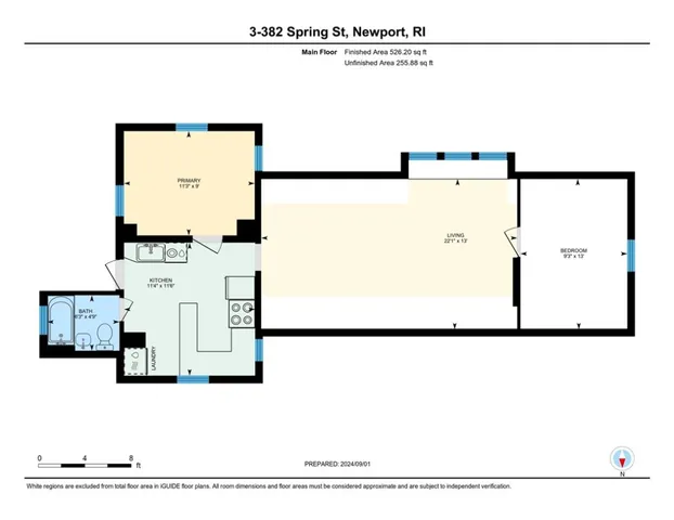 $5,334 | 382 Spring Street, Unit 3, Newport, RI 02840