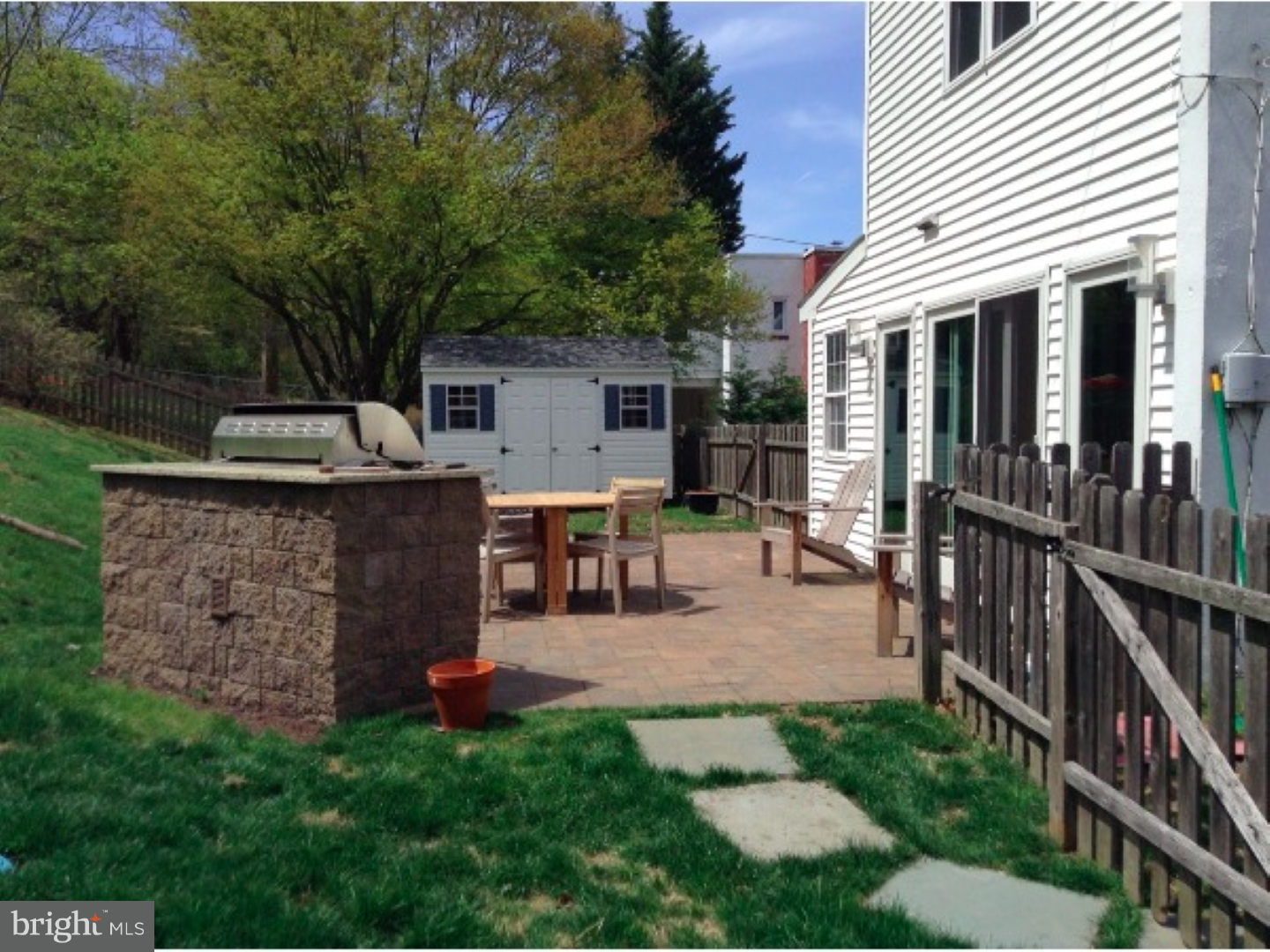 8404 Widener Road Glenside, PA 19038 - Photo 20 of 21 Back Yard
