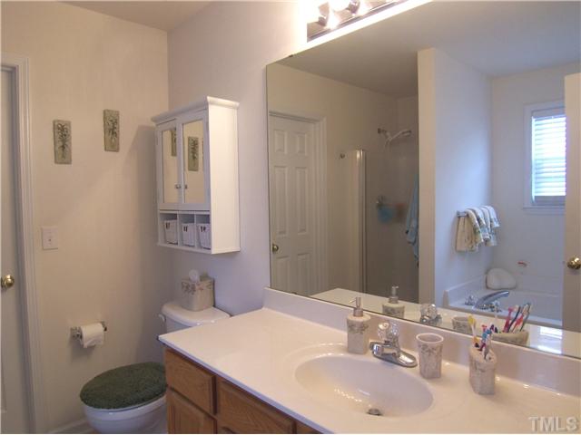 2115 Summer Shire Way Raleigh, NC 27604 - Photo 16 of 25 Lg, bright Master Bath has a garden tub & sep shower.