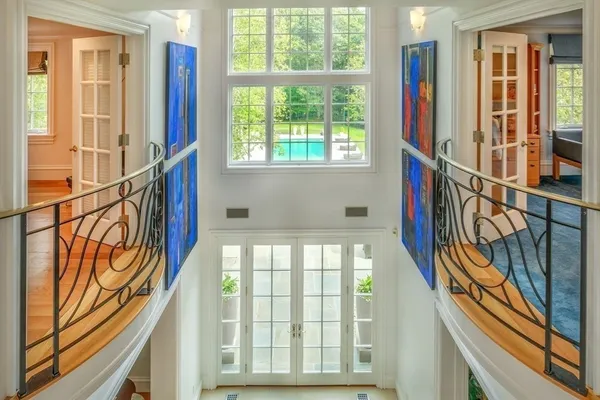 a view of an entryway
