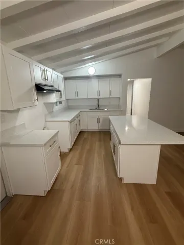 a close view of kitchen sink