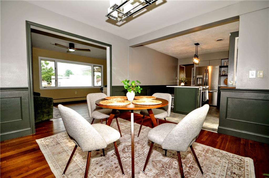 1168 Elm Street Monaca, PA 15061 - Photo 16 of 48 a view of a dining room with furniture and window