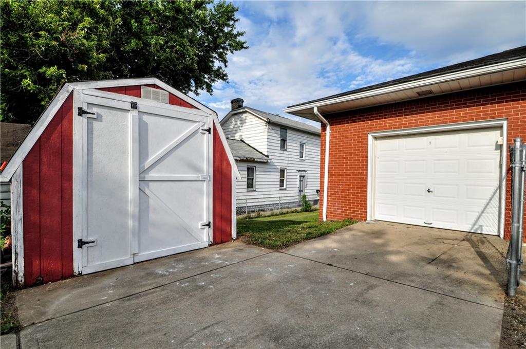 1168 Elm Street Monaca, PA 15061 - Photo 45 of 48 a view of garage and deck