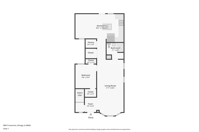 a picture of a floor plan