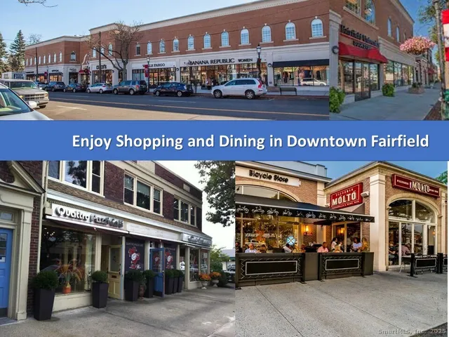 a view of a building with a street