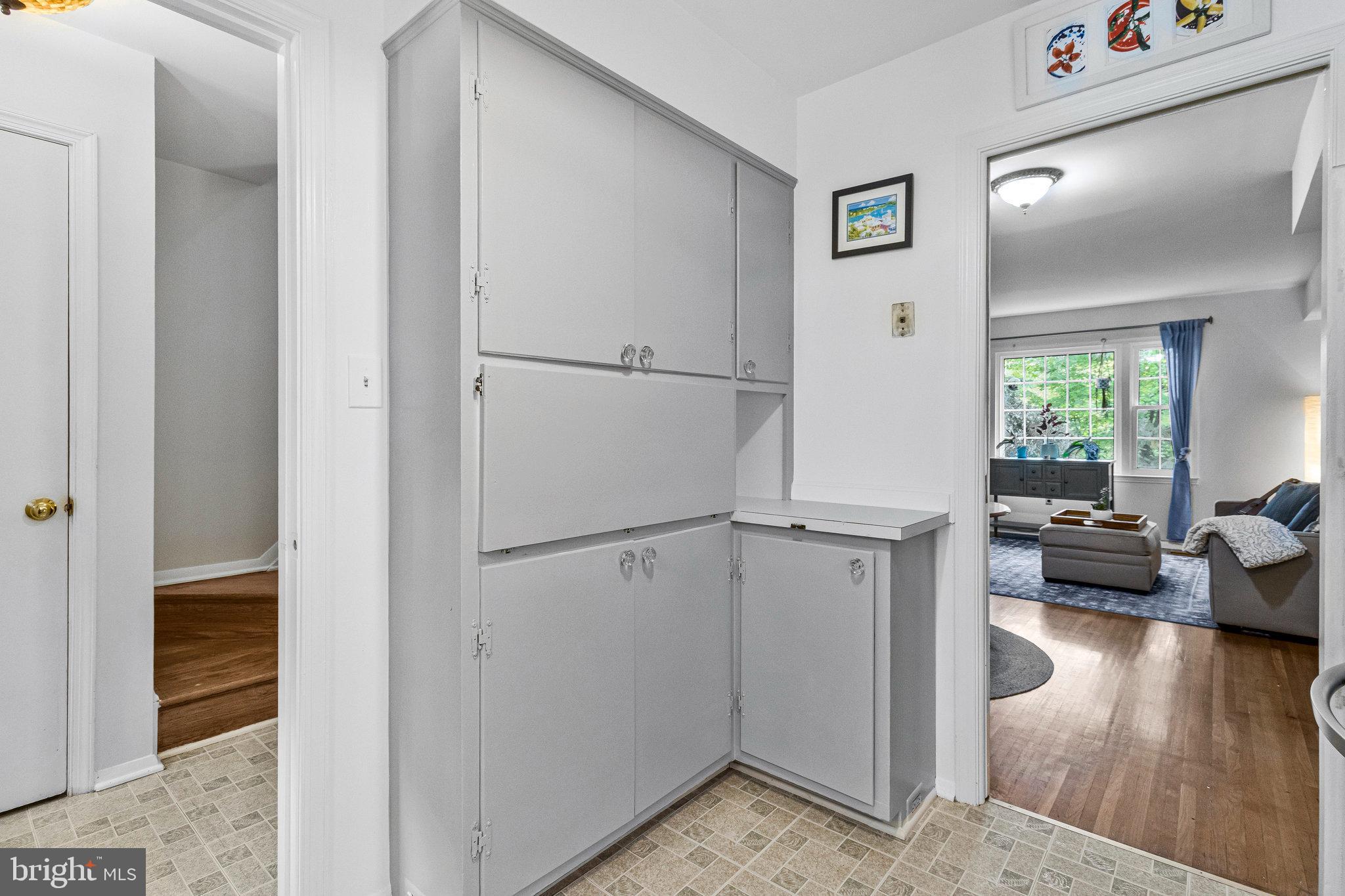 6513 Orono Court Springfield, VA 22152 - Photo 15 of 45 a white refrigerator freezer sitting inside of a kitchen