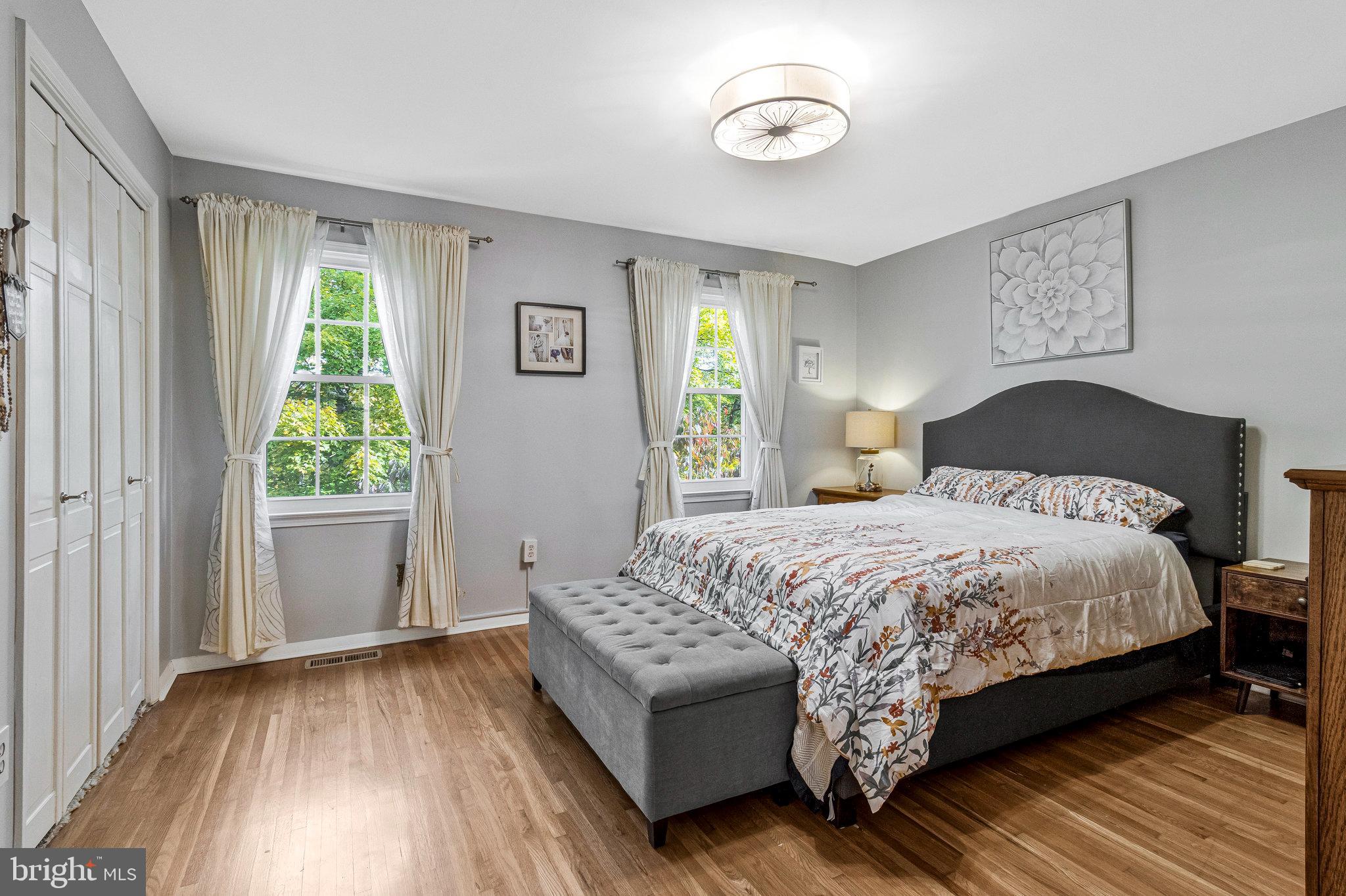 6513 Orono Court Springfield, VA 22152 - Photo 18 of 45 a bedroom with a bed and a window