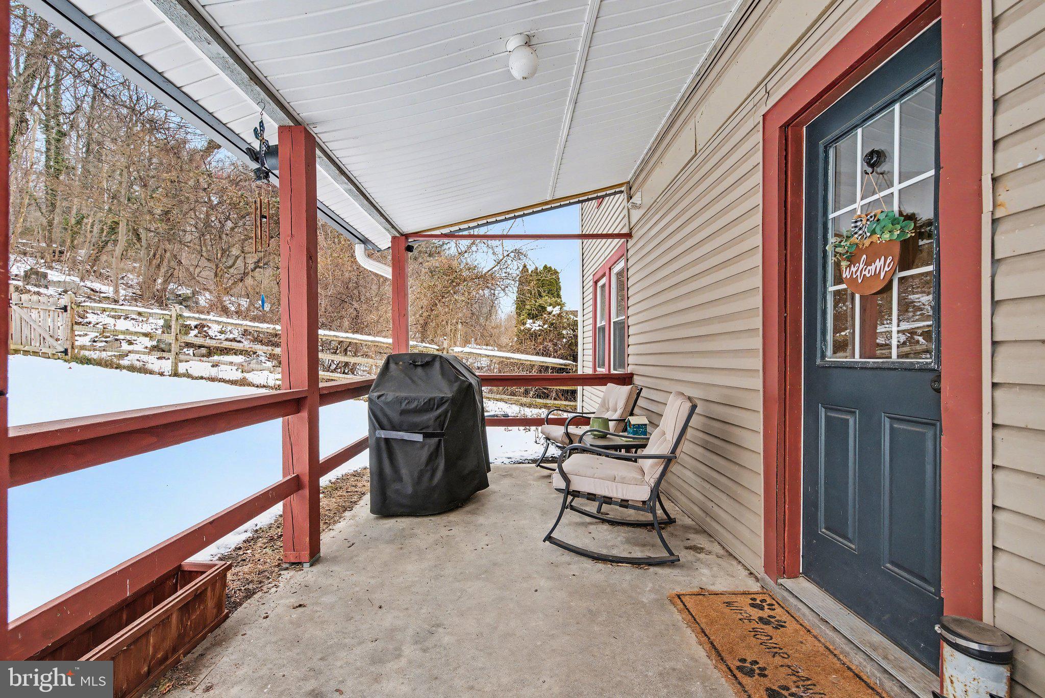 1117 State Road Duncannon, PA 17020 - Photo 25 of 29 a view of two chairs in the balcony