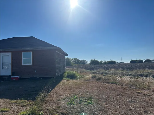 a house view with a space