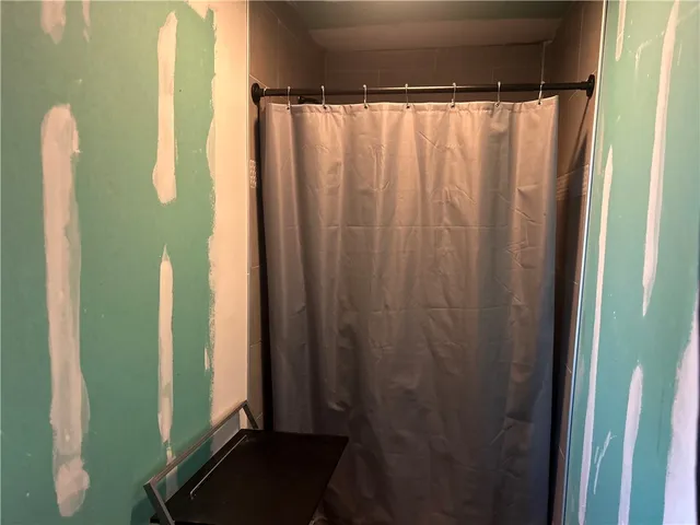 a view of a walk in closet