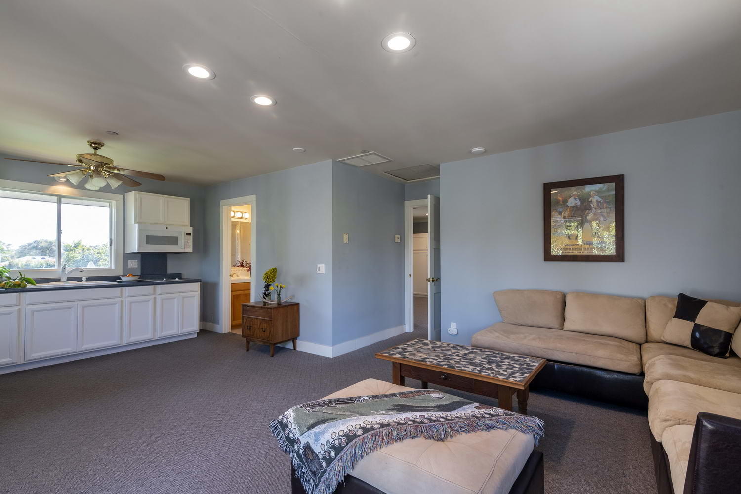 166 Toro Canyon Road Carpinteria, CA 93013 - Photo 8 of 11 a bedroom with furniture and a window